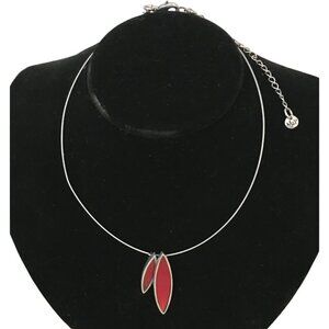 Culture Mix Hand Made Red Necklace